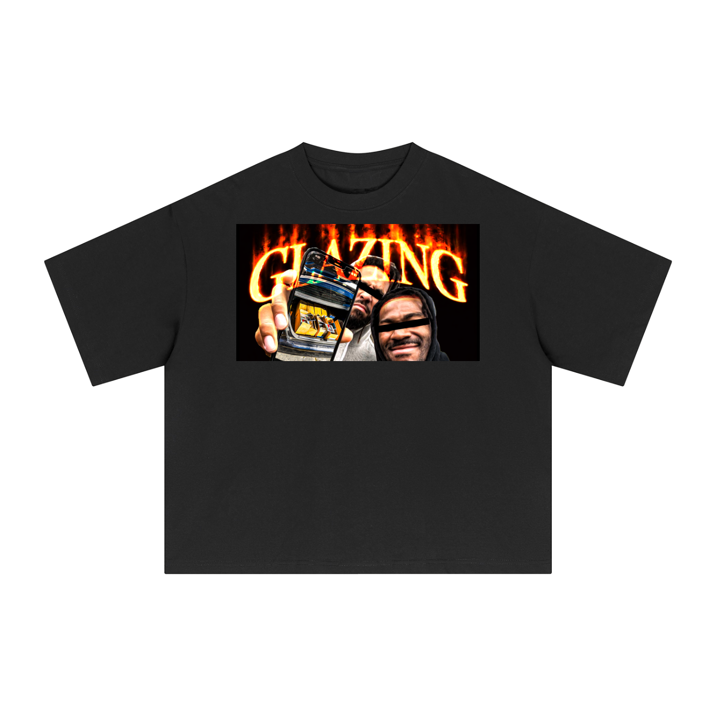 GLAZING THE FALL (Boxy T-Shirt)