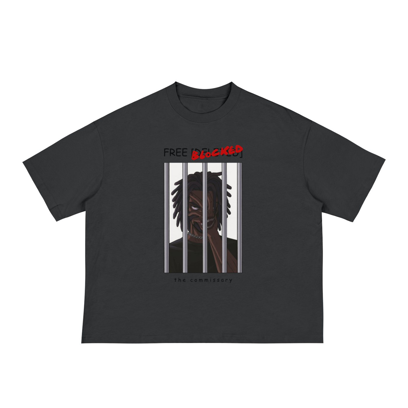 The Commissary Tee – “FREE [DELETED]”